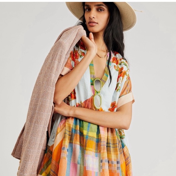 Free People | Dresses | Free People Printed Agnes Dress